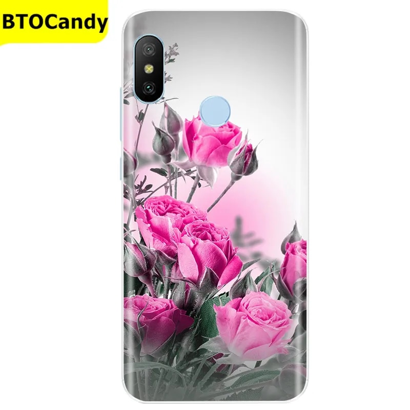 Silicone Case for Xiaomi Mi A2 Lite Case Full Soft Tpu Back Cover Phone Case for Xiaomi Mi A2 Case MiA2 A2Lite Cover Fundas Capa. 