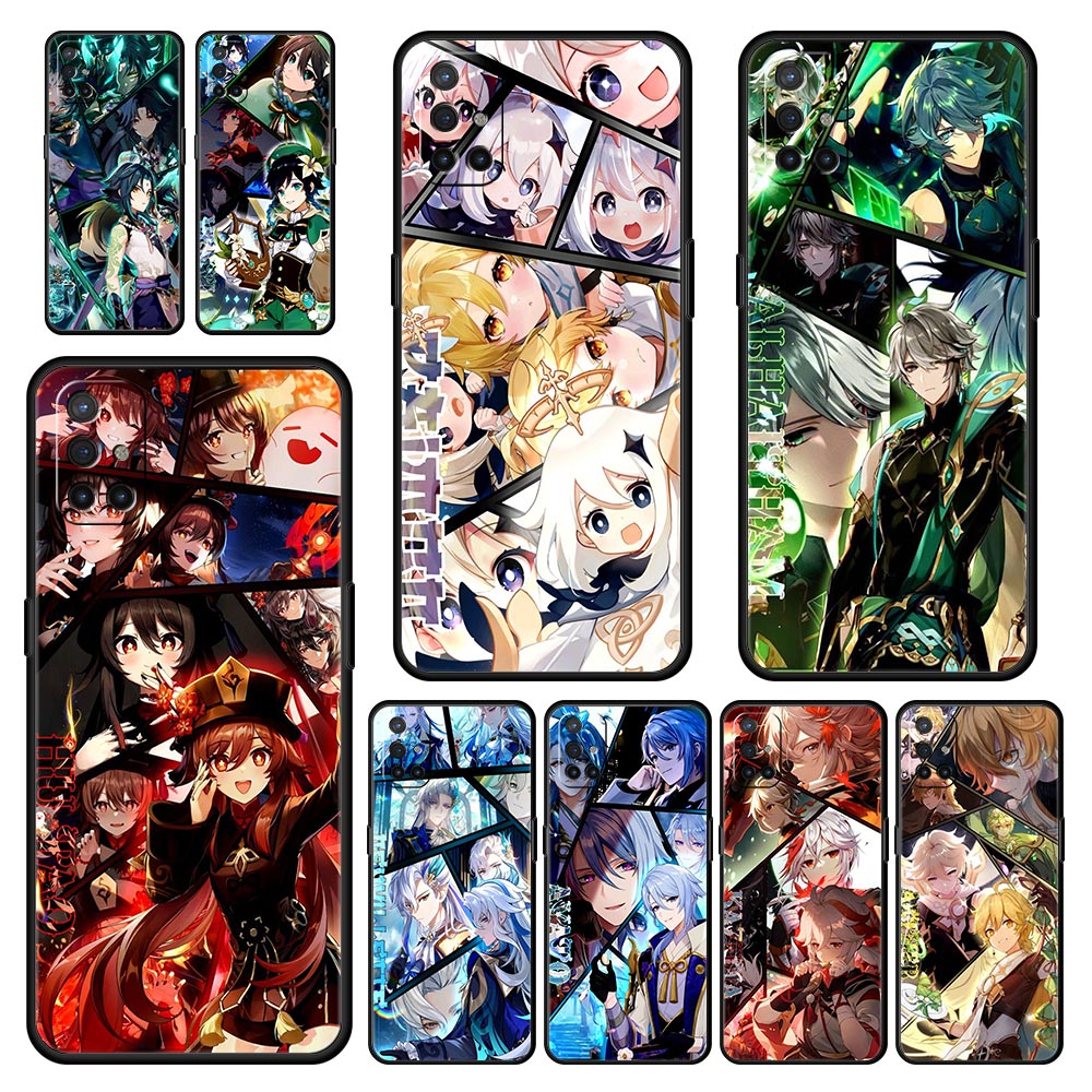 Phone Case For OnePlus 12 11 10 9 Pro 9T 12R 10R 9R 9RT 10T 8T 8 7 6T 7T Nord 2T CE 2 5G N10 Cover Genshin impact ayato wanderer