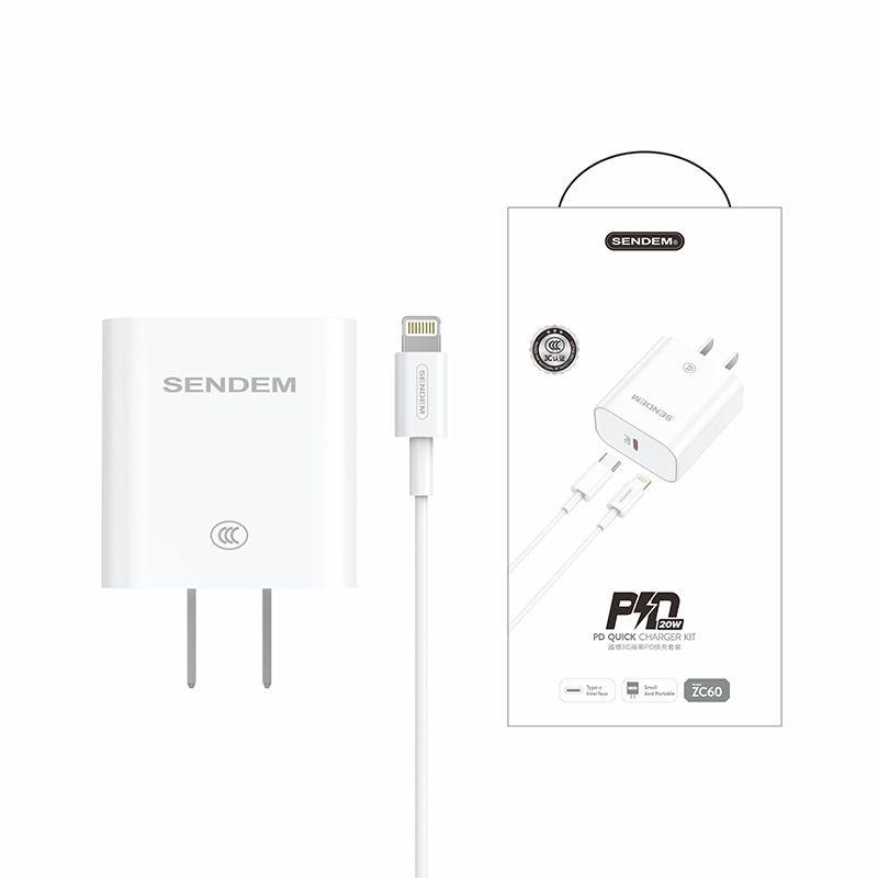 Applicable Apple Charger Original Genuine fast Charger Iphone Phone Data Line Pd20W Charging Head 3C Certification. 