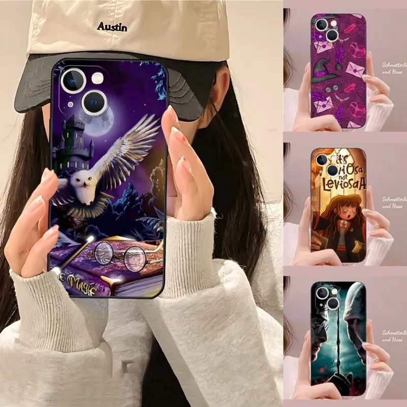 Harrys Potters Phone Case Funda For IPhone Apple 12 Pro 13 Mini 11 14 Max Xr X Xs 6 6s 7 8 Plus Design Back Cover. 
