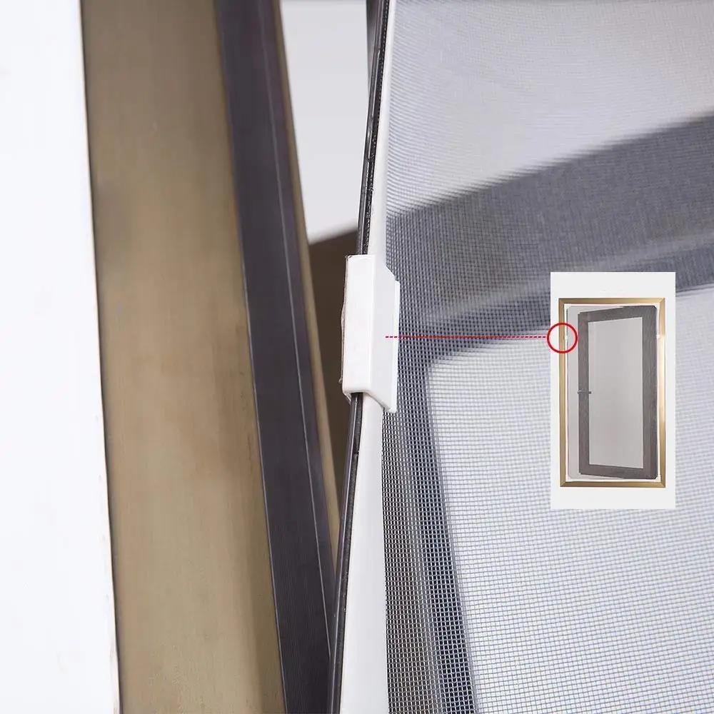 New magnetic mosquito net for window screen mesh custom magnet ventilated tulle curtains adjustable and easy to install. 
