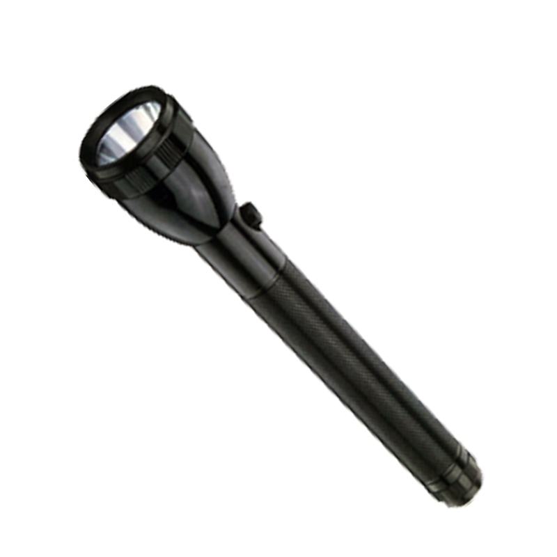 STAROLA ST-2022 LED Torch Light Dual Battery Premium Quality Heavy Duty Rechargeable LED FlashLight Powerful Torch Light | Size About 7.5 inches or 19CM. 