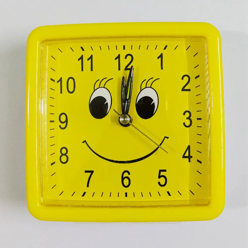 Emoji Smile Table clock Alarm Clock - Emoji Clock. 