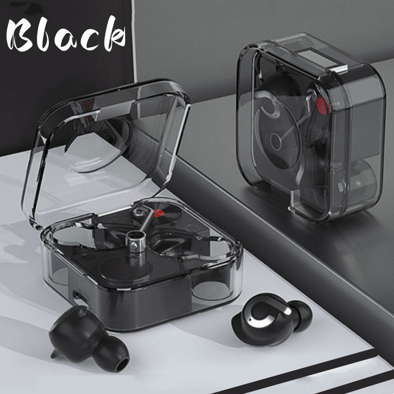 TWS Transparent E89 Earbuds Earphones Wireless Bluetooth 5.3 Gaming Headphone Earpods Touch Control Heigh Quality Gaming earbuds Smooth Music Experience Headset Long-lasting battery