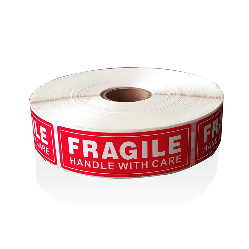 1 Roll/500Pcs Fragile Stickers - Fragile Handle with Care Labels - for Moving, Shipping, Mailing. 