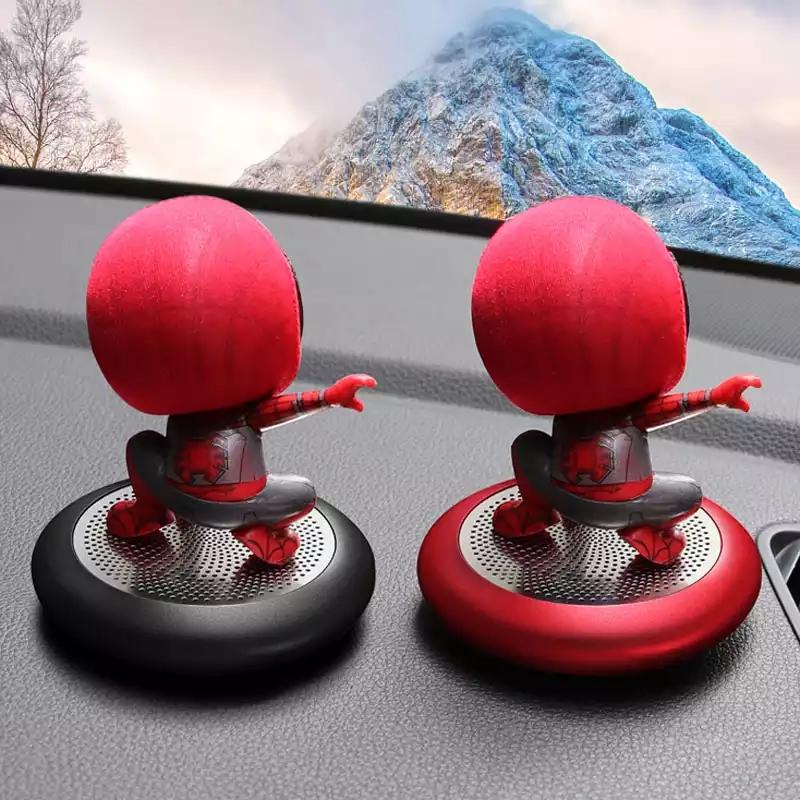 new Spiderman style Solid Car Air Freshener Perfume Far From Home car smell Fresh Air Car Decorations car diffuser. 