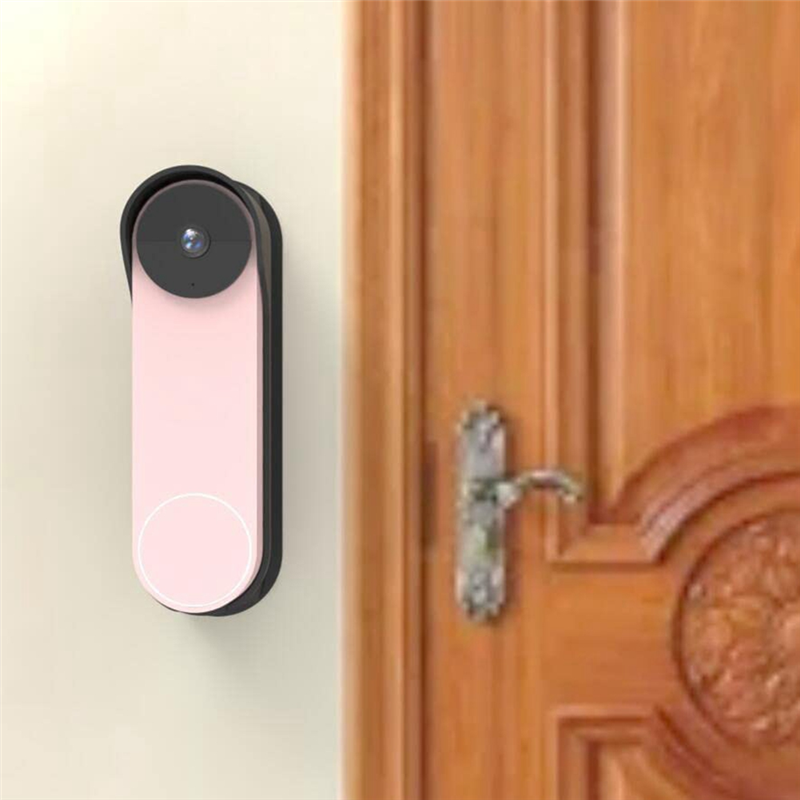 Mount Bracket for Nest Doorbell Camera, Dust Sun Protection Adjustable Angle Doorbell Mount Holder Bracket