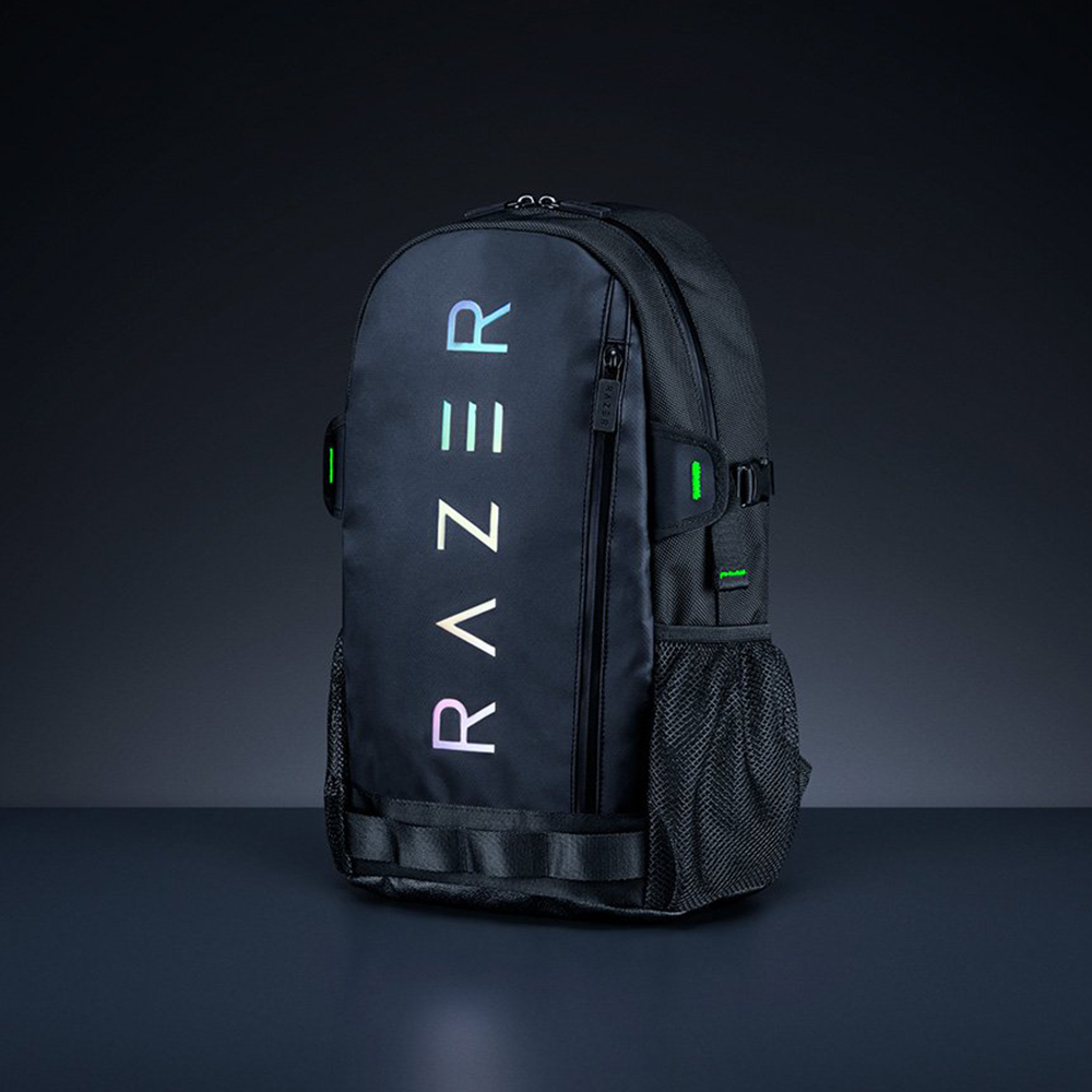 RAZER Rogue 13" Backpack V3 Compact Travel Backpack with 13" Lap-top Compartment Water Resistant Anti-Wrinkle Polyester Exterior Bag. 