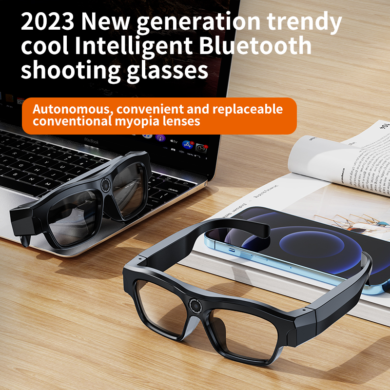 New Smart Bluetooth Glasses Driving Polarized Sunglasses Bone Conduction Smart Glasses With Bluetooth. 