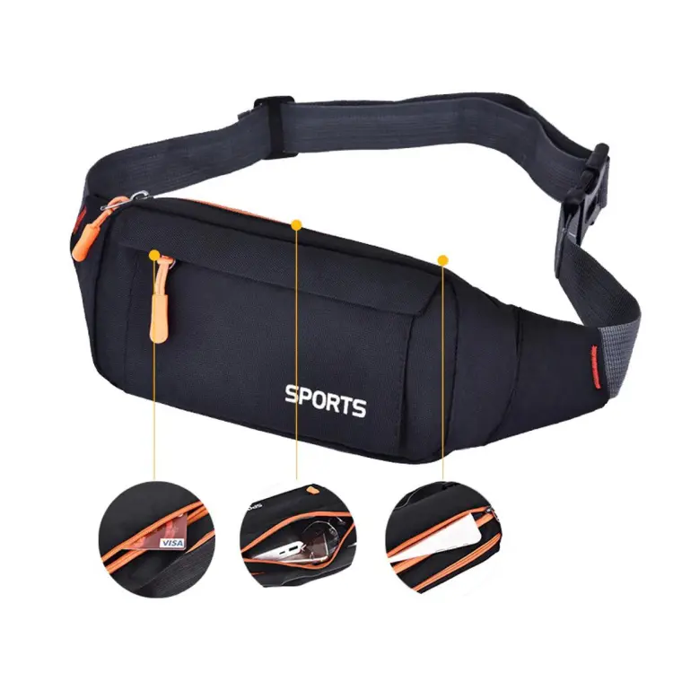 Mans Waist Bag Fanny Pack Fashion Chest Pack Outdoor Sports