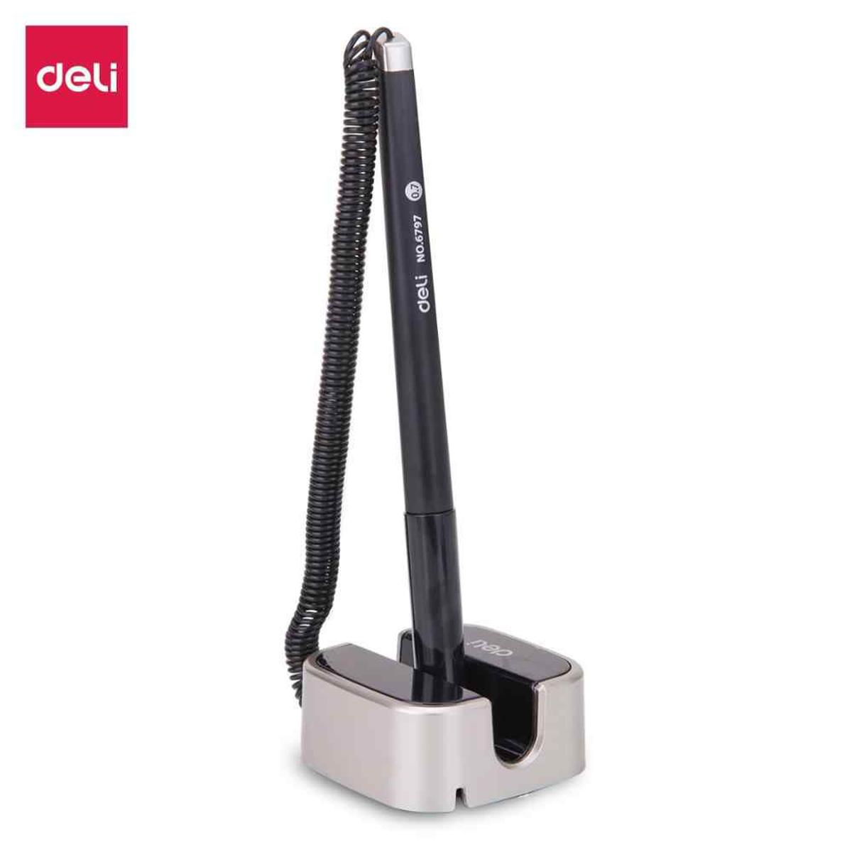 Deli Desk Gel Pen Stand 0.7Mm Black Ink 6797 1Pcs - Pen