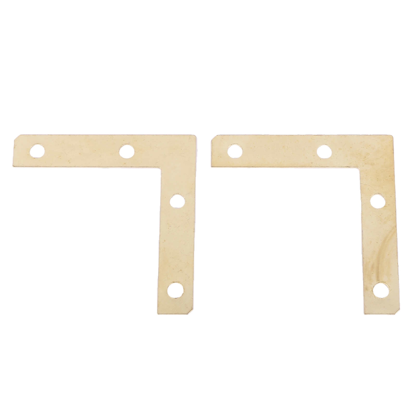 20 pcs 51mm Flat Corner Right 90º Angle Bracket Repair Plate Fixing Brace