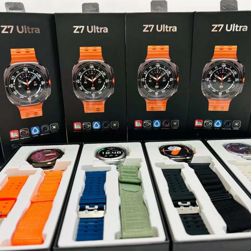 z7 ultra smartwatch smart watch ultra 2024 sport SOS compass navigation heath sleep monitor mobile phone call z7ultra