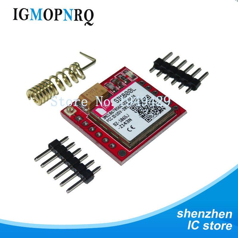 SIM800L GPRS GSM Module Micro SIM Card Core Quad-band TTL Serial Port Antenna Wireless WIFI Board for Arduino Smart Phone. 