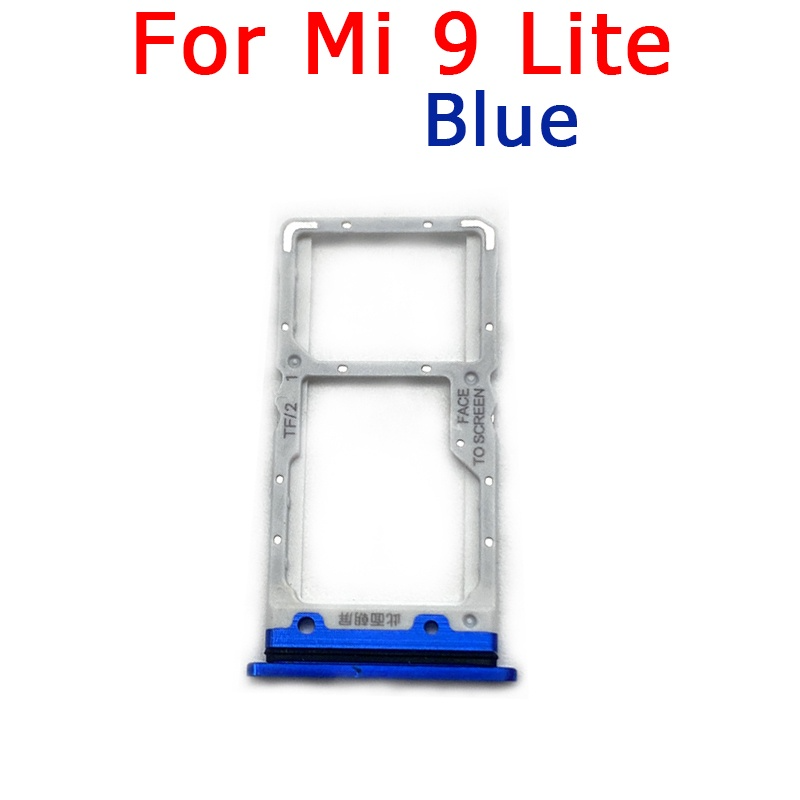Xiaomi Mi 9T/Mi 9 Lite Sim Tray Micro SD Card Slot with Sim Ejector Pin Replacement Part. 