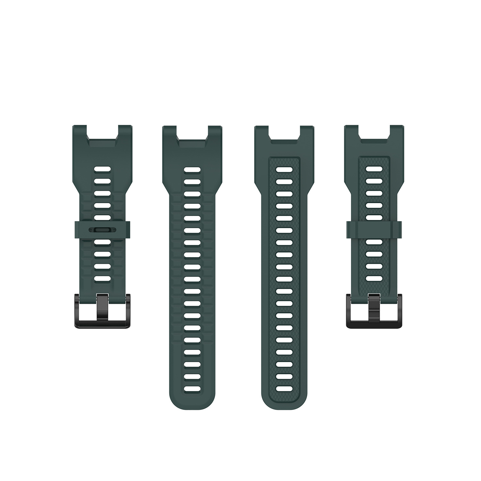 Unisex Silicone Adjustable Smartwatch Strap for Amazfit T-Rex A1918 Pro. 