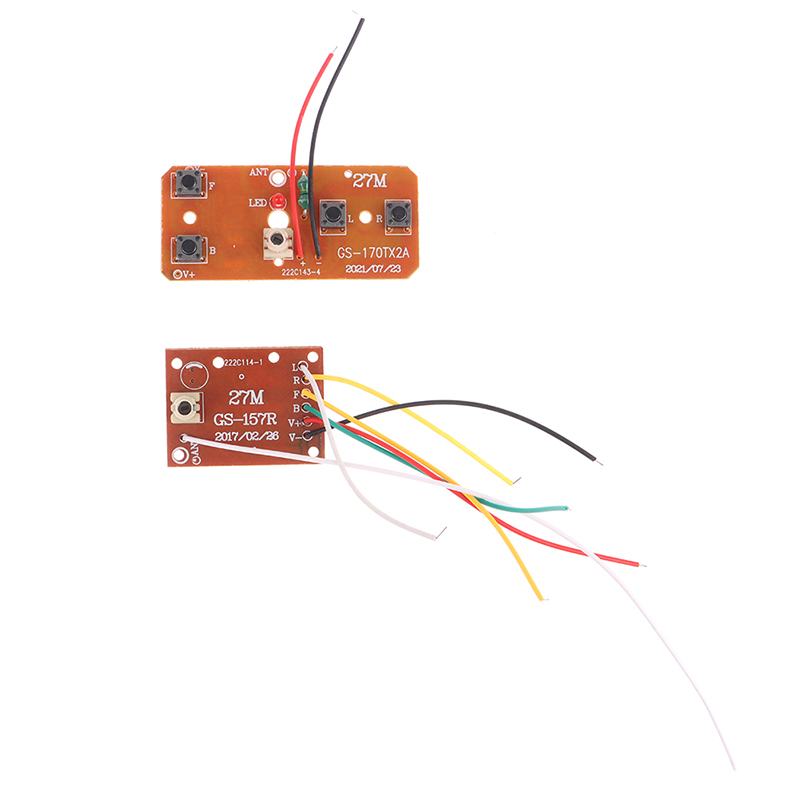 4CH RC Remote Control Circuit PCB Transmitter Receiver Board Car Accessories ZH. 