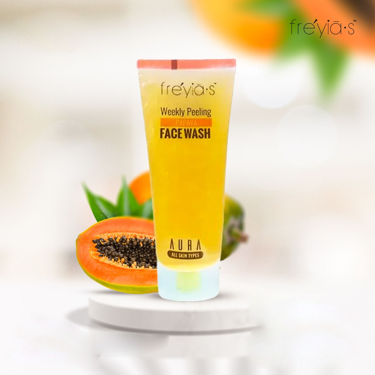 Buy Freyias Weekly Peeling Face Wash (100ml) - Papaya Online at Best Price  in Bangladesh | OhSoGo