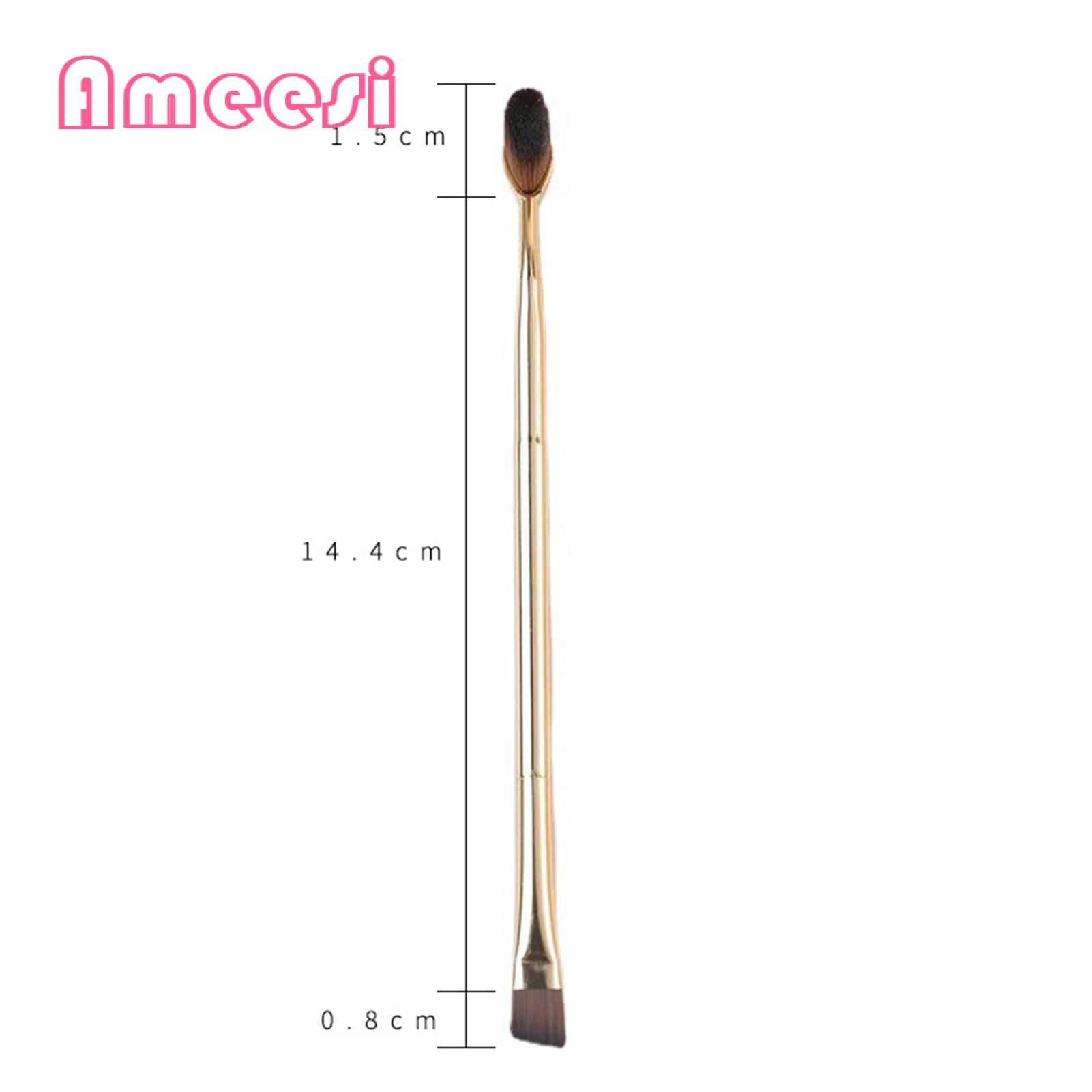 Ameesi Makeup Brush Lint-free Double Headed Multiple Uses Makeup Brush. 