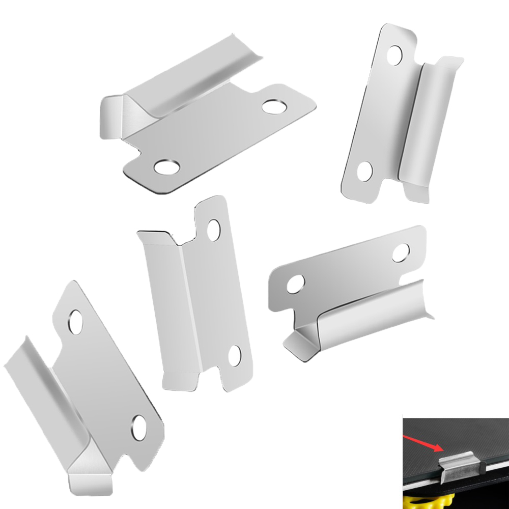 5 PCS Glass Plate Clamp Clip Spring Steel Tool For Clamping 3D Printers Build Platform Heated Bed Clip Clamp Retainer for Ender3