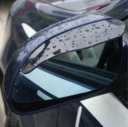 2Pcs Universal Car Rearview Mirror Rain Eyebrow Auto Car Rear View Side Rain Shield Snow Sun Visor Shade Protector Accesso. 