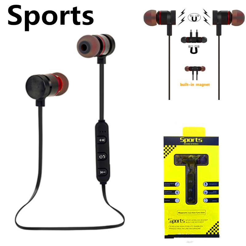 sports magnetic bluetooth headset