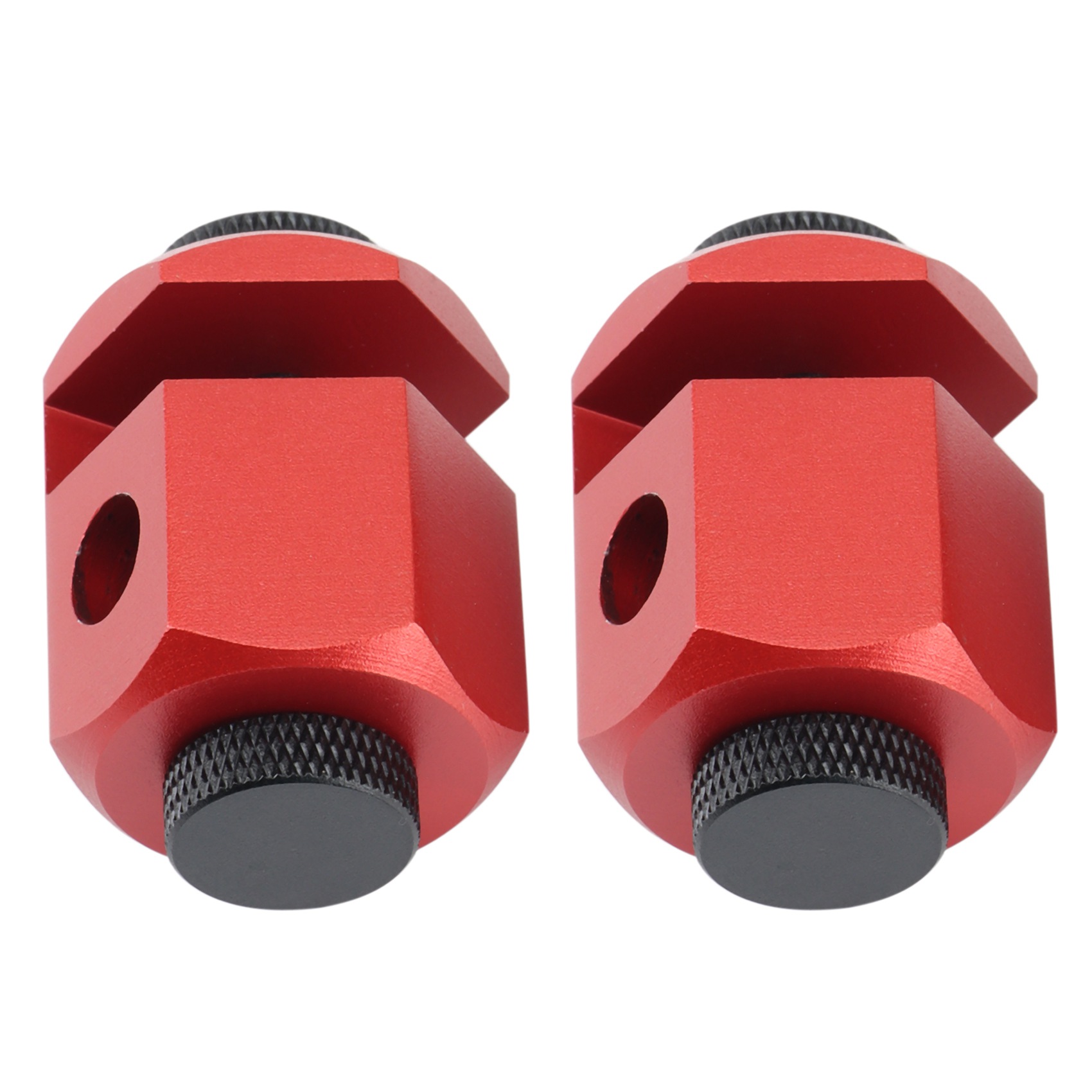 2Pcs Stair Gauges for Framing Square - Extra Tall Framing Jigs-Red. 