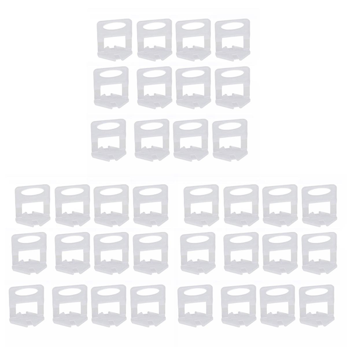 1200Pcs Tile Leveling System Clips 1.5mm DIY Tiles Leveler Spacers Tile Leveling System for Professional Ceramic Tile
