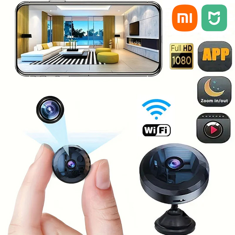 Xiaomi MIJIA A11 Mini Camera WiFi Wireless Monitoring Security Protection Remote Camcorders Video Surveillance Smart Home