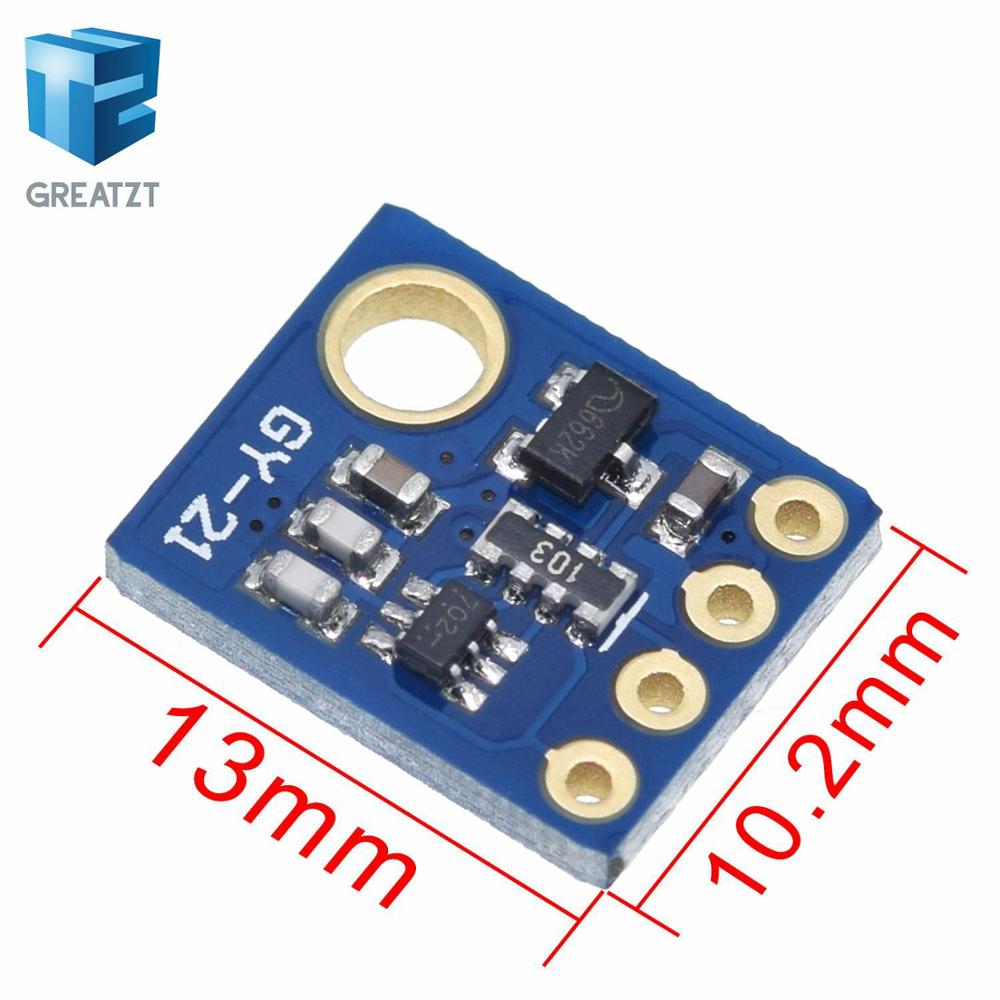【happy one】Si7021 GY-21 Module Industrial Precision Humidity I2C IIC Module For Arduino Low Power CMOS IC Module. 