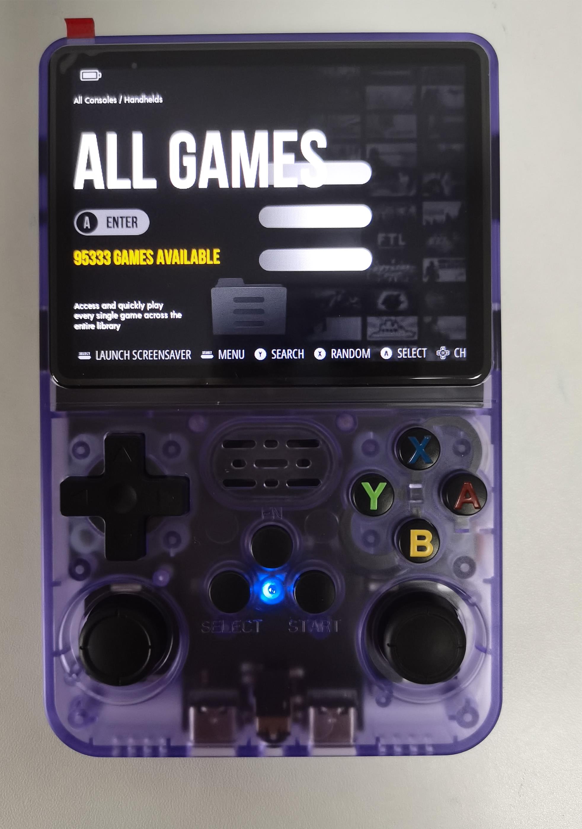 For R36S Retro Handheld Video Game Console TF Card Memory Card Linux System Portable Pocket Video Player 256G 58000 Games. 