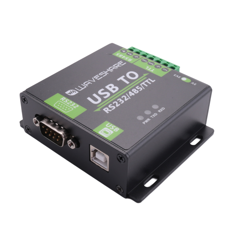 LKPCIGCXM Waveshare Industrial USB TO RS232/RS485/TTL Isolated Converter with FT232RL Embedded Protection Circuits TVS Diode. 