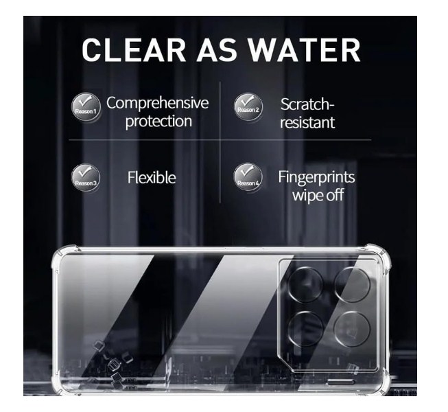 For Infinix GT 10 Pro Xundd Shockproof Case Transparent Premium Quality With Camera Bump Protective Back Cover Infinix GT 10 Pro Back Cases. 