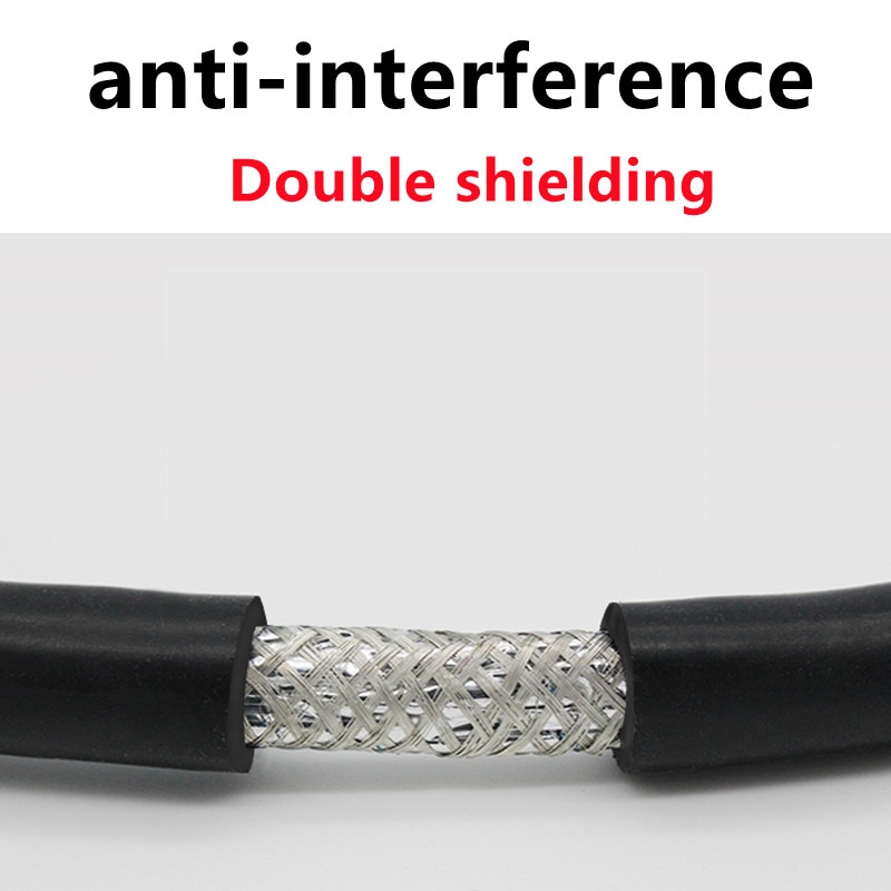 Twisted-pair Shielded Cable 2 4 6 8 10 12core 20 22 18 26 24awg 5 M Pvc Pure Copper Core Communication Signal Soft Control Cable. 