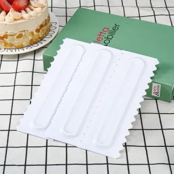 Diy Baking Pastry Tools Cake Decorating Comb Cake Scraper Pastry Handmake Cake 3 Pcs A Buy Online At Best Prices In Bangladesh Daraz Com