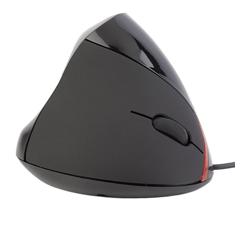 TE Ergonomic Design USB Vertical Optical Mouse 5D Optical Mouse for Computer PC. 