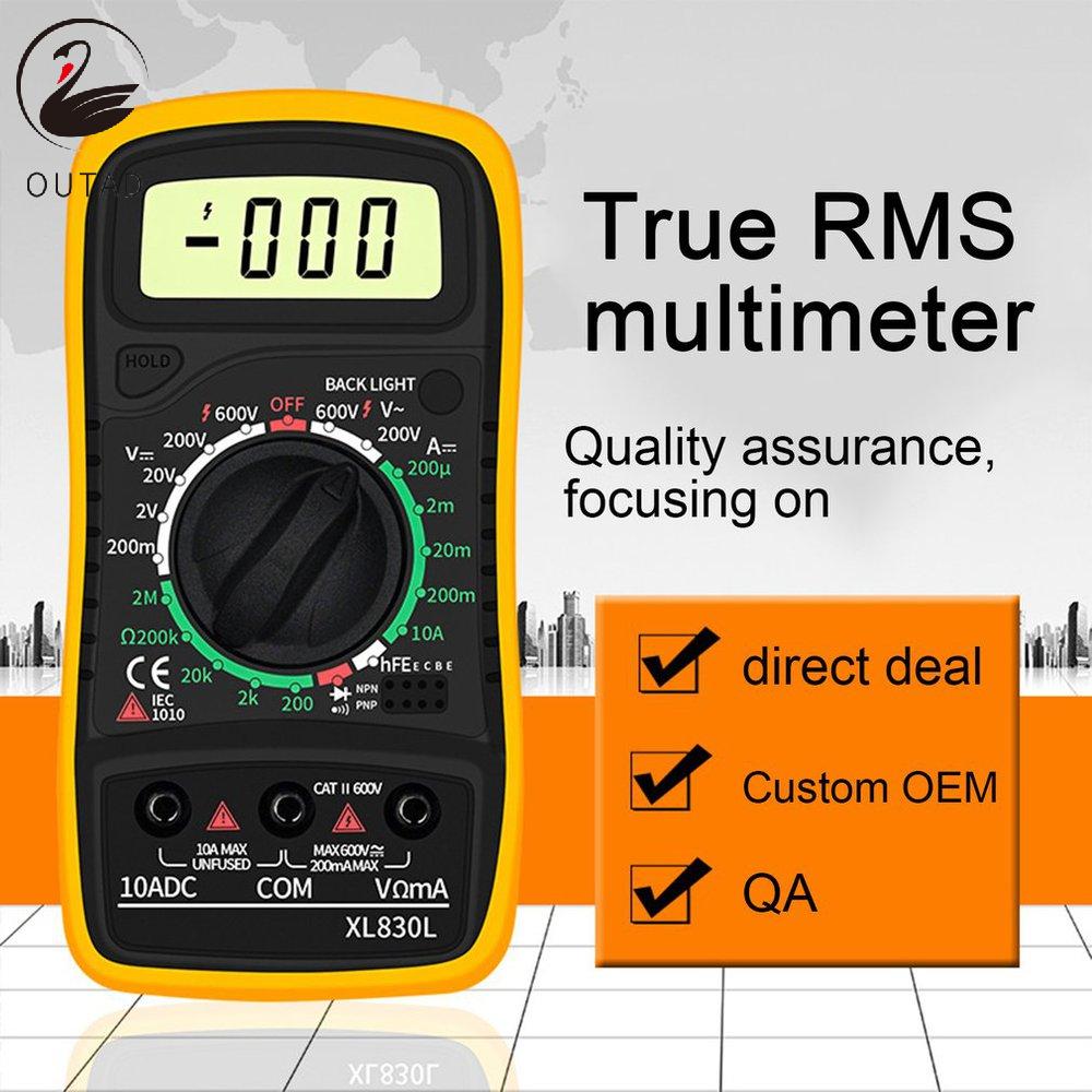 Digital Multimeter Xl830l Portable High Precision Digital Display. 