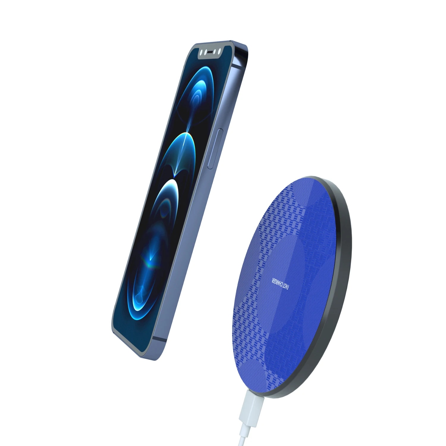 10W Qi Wireless Charger for HONOR 90 Lite Tecno Pova 5G Sharp Aquos Zero 2 honor v40 ASUS ROG Phon Induction Fast Charging Pad. 