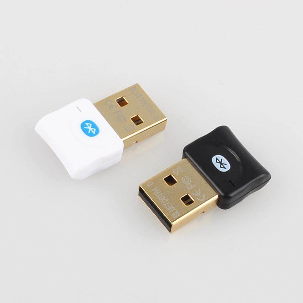 Bluetooth 4.0 USB Adapter CSR8510 Bluetooth Micro Transmitter and Receiver for Laptop Compatible with Window XP / Vista / Windows 7/8/10(White). 