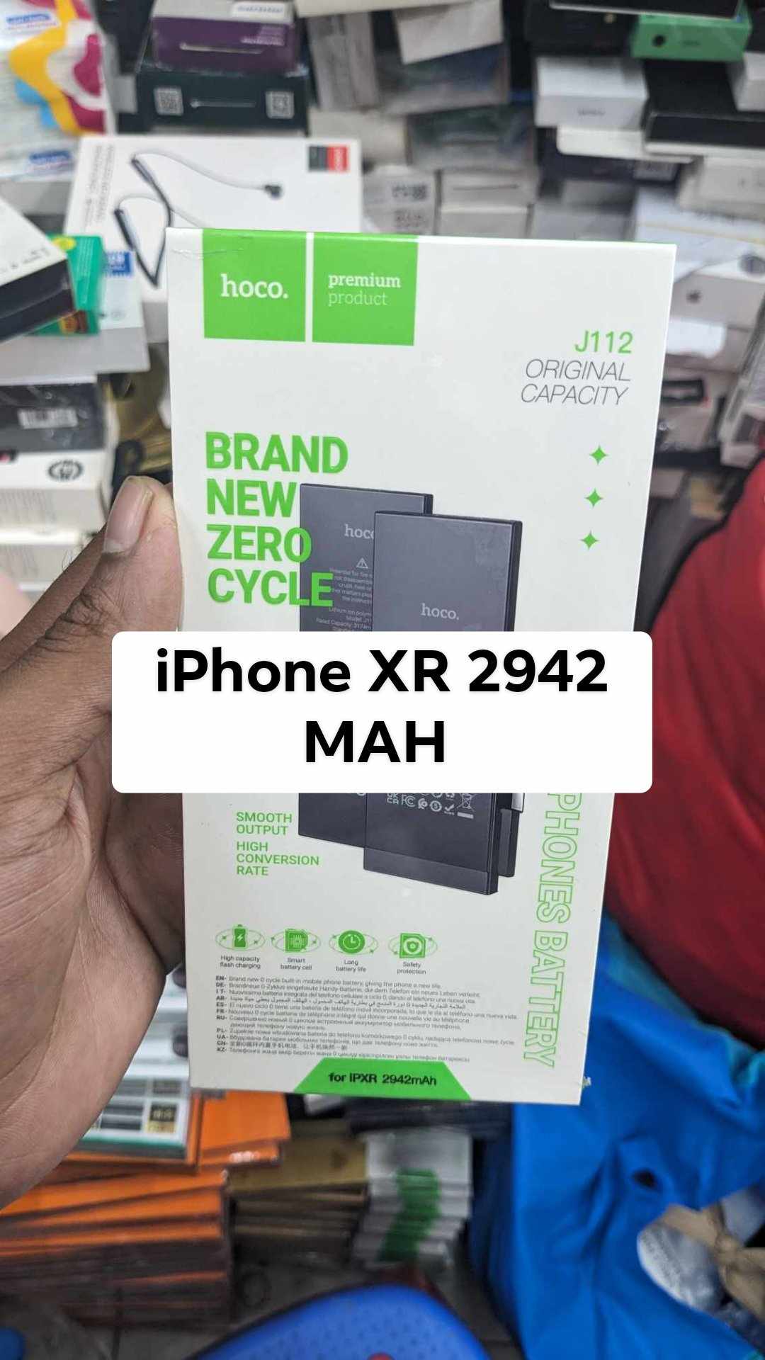 Hoco Battery For iPhone iP 6/6P/6s/6s P iP 7/7P/8/8P iP X/XR/XS/XS Max iP 11/11 Pro/11 Pro Max iP 12/12 mini/12 Pro/12 Pro Max iP 13/13 mini/13 Pro/13 Pro Max. 