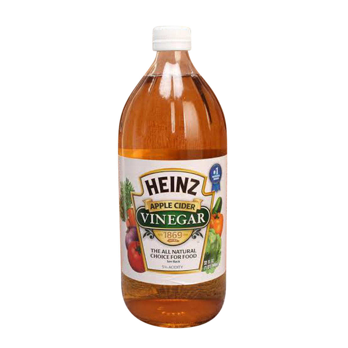 Heinz - Apple Cider Vinegar No Sugar - 473ml - UK. 