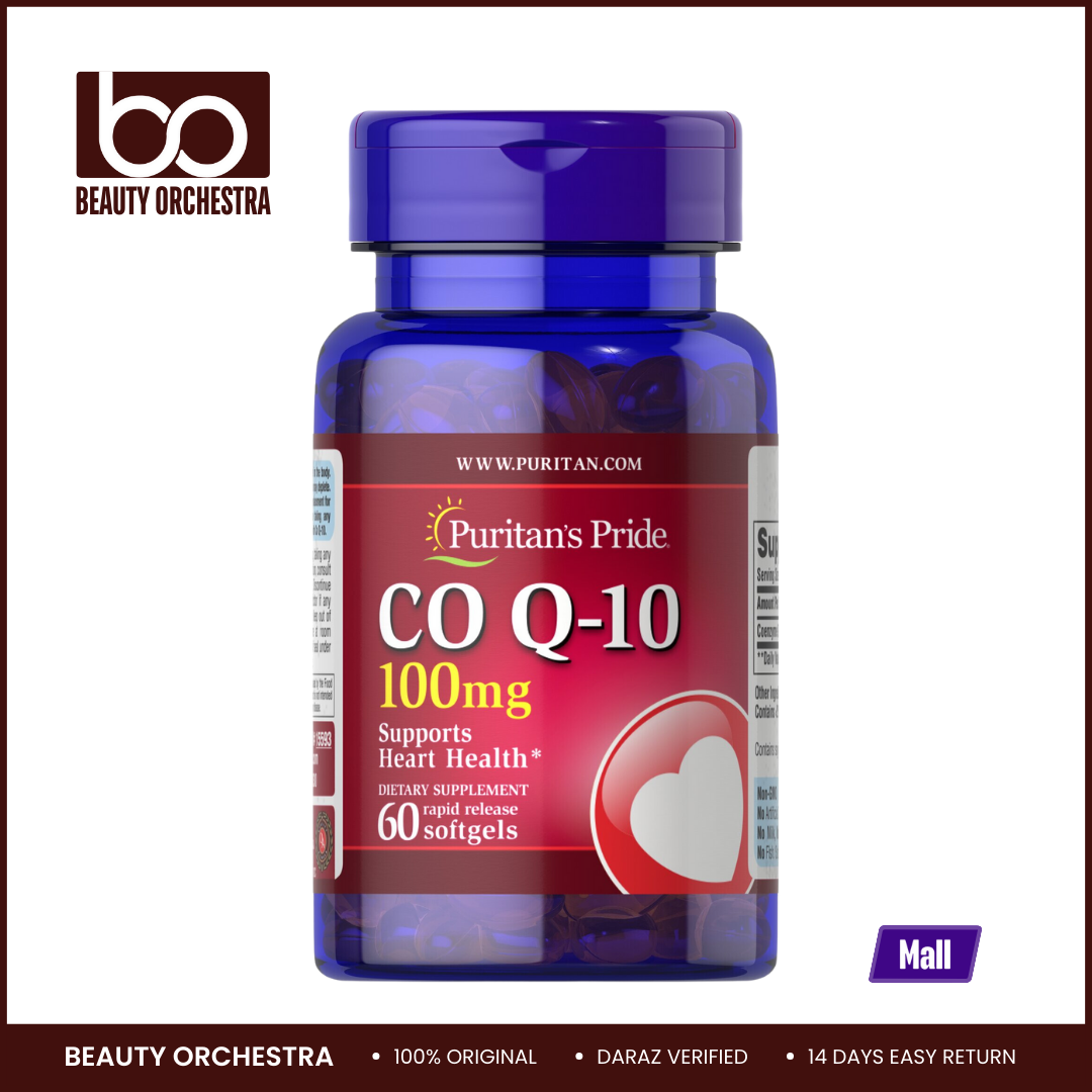 Puritans Pride Q-Sorb CoQ10 100mg - 60 Softgels
