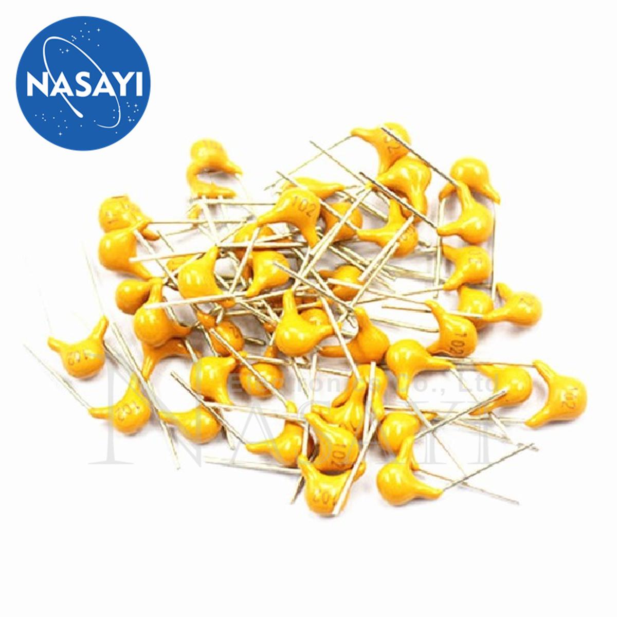 10PCS Monolithic capacitor Screen printing: 225 (2.2UF) spacing 5.08mm