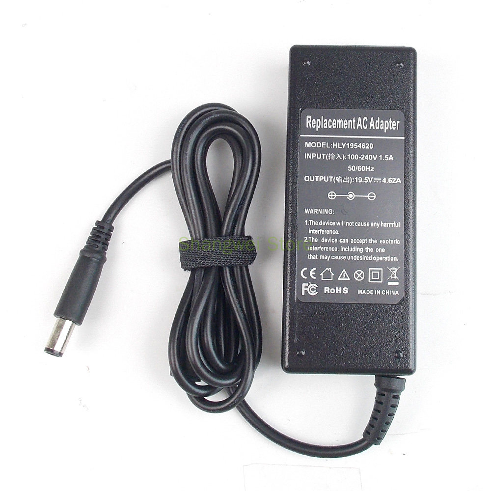 19.5V 4.62A Notebook Power Adapter Charger for Dell Vostro V13 PP26L 3500 3700 1310 3350 1220 3000 3460 3445 P16F002 1014 1721 A840. 