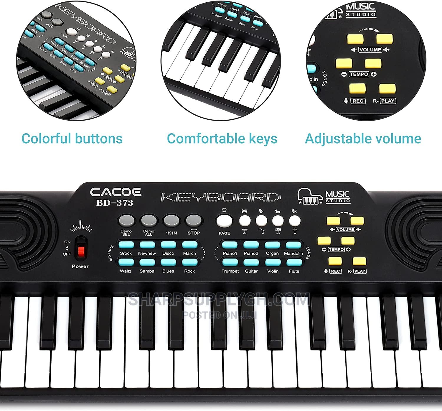 Canto Children 37 Key FM Radio Toy Mic Electronic Keyboard Piano Musical instrument