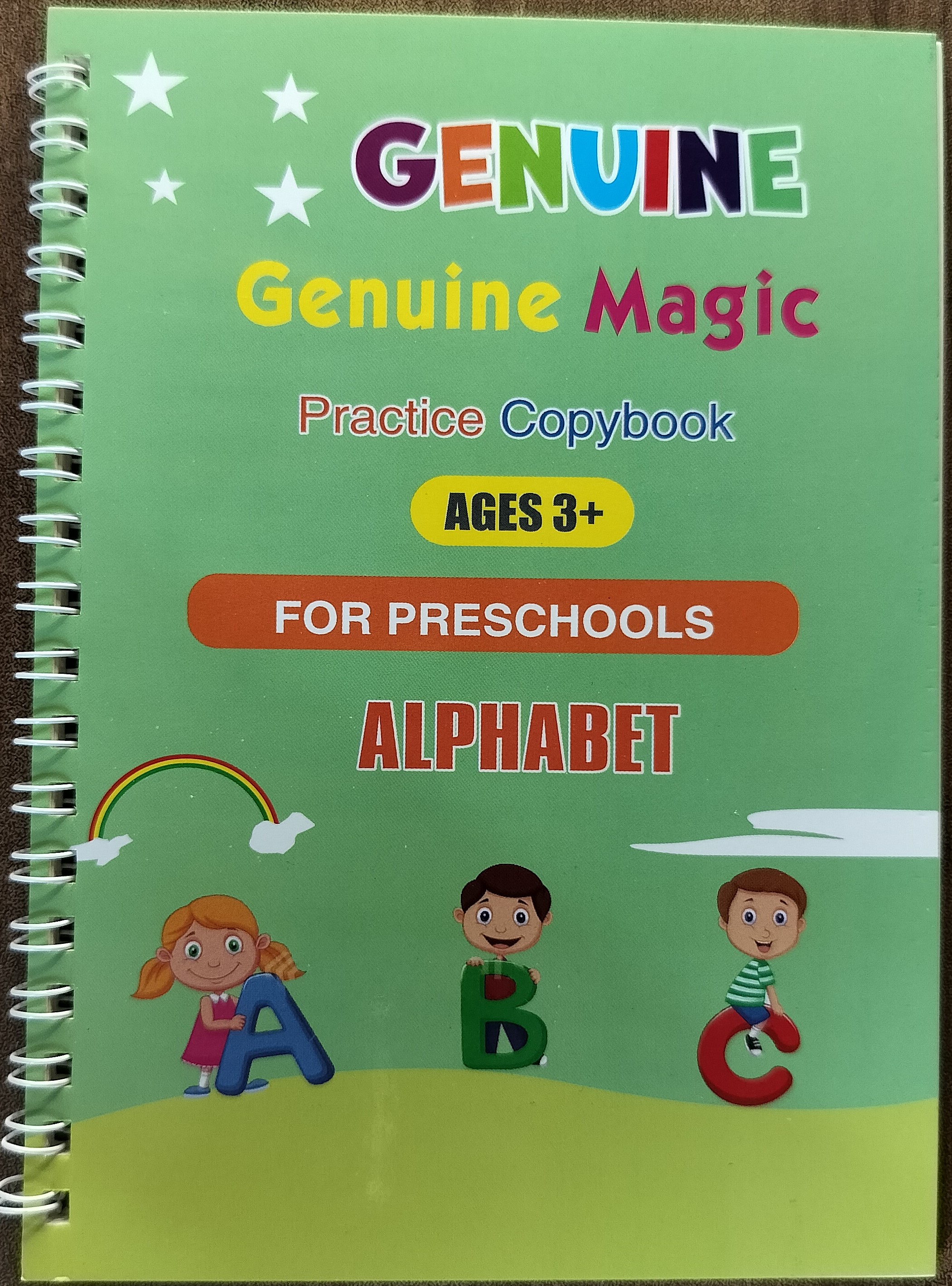 Kids Magic Handwritting Practice Book our brand- 4 PCS SET(Bangla,English,Math & Arabi ) 1 PCS Pen, 7 pcs Sis and 1 Gripper. 