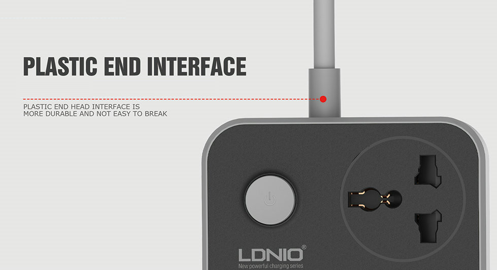 LDNIO SC-3604 Hybrid 3.4A 6 USB Charger and 3 Electrical Socket Fast Charging Smart Power Strip [ 6 USB Charger 3 Universal Power Plug (EU/UK/US/AU)]. 