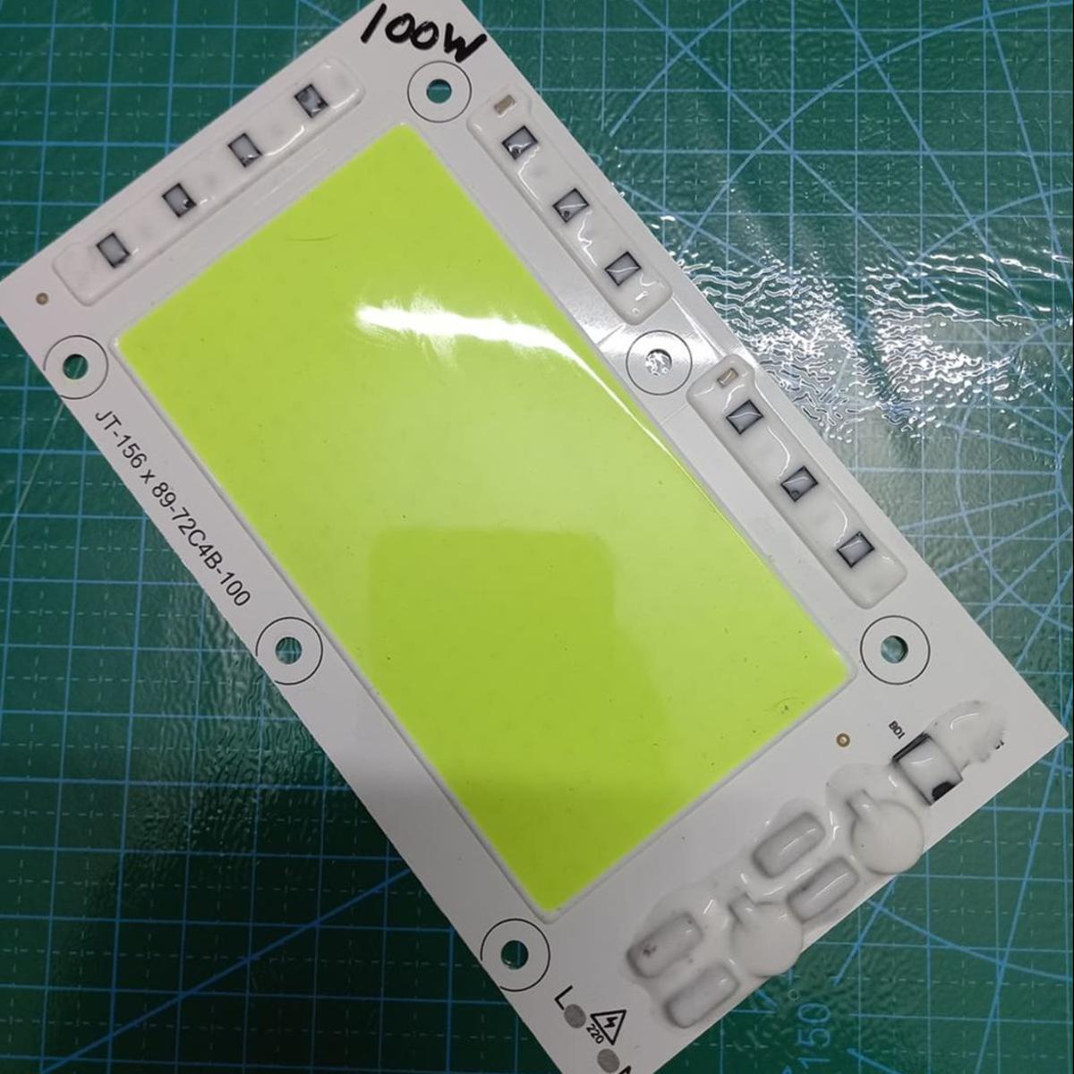 Green Color Jt-156X89-72C4B-100 100W Direct Ac 220V 100W Size 156X89Mm Cob Smd Led Light Chip Green Cob Led Light 220V Cob Led Light 100W Cob Light Cob Led Chip 220V Cob Led Chip 100W Light Bulbs - Dim Light