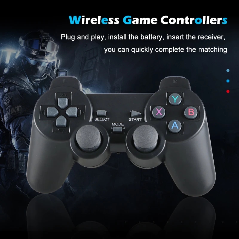 Wireless Gamepad For Android Phone/PC/PS3/TV Box Joystick 2.4G USB Joypad PC Game Controller For Xiaomi Smart Phone. 