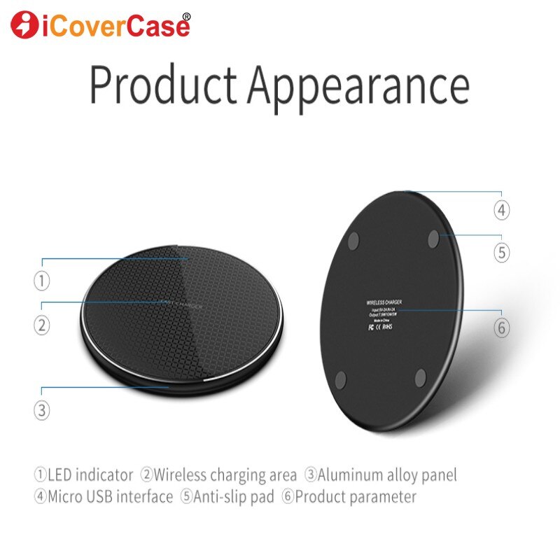 QI Fast Charger for Sony Xperia XZ3 XZ2 Premium Xiaomi mi 9 pro mix 2s 3 5G Qi Wireless Charging Pad Power Case Phone Accessory. 